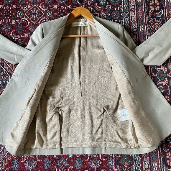 Golden Goose Deluxe Beige Double Breasted Blazer - Picture 8 of 10
